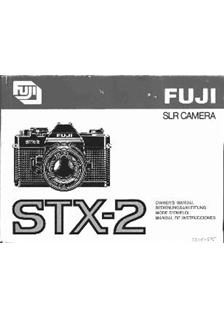 Fujifilm STX 2 manual. Camera Instructions.